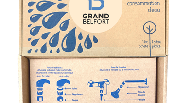 Le Grand Belfort distribue gratuitement un kit économiseur d’eau