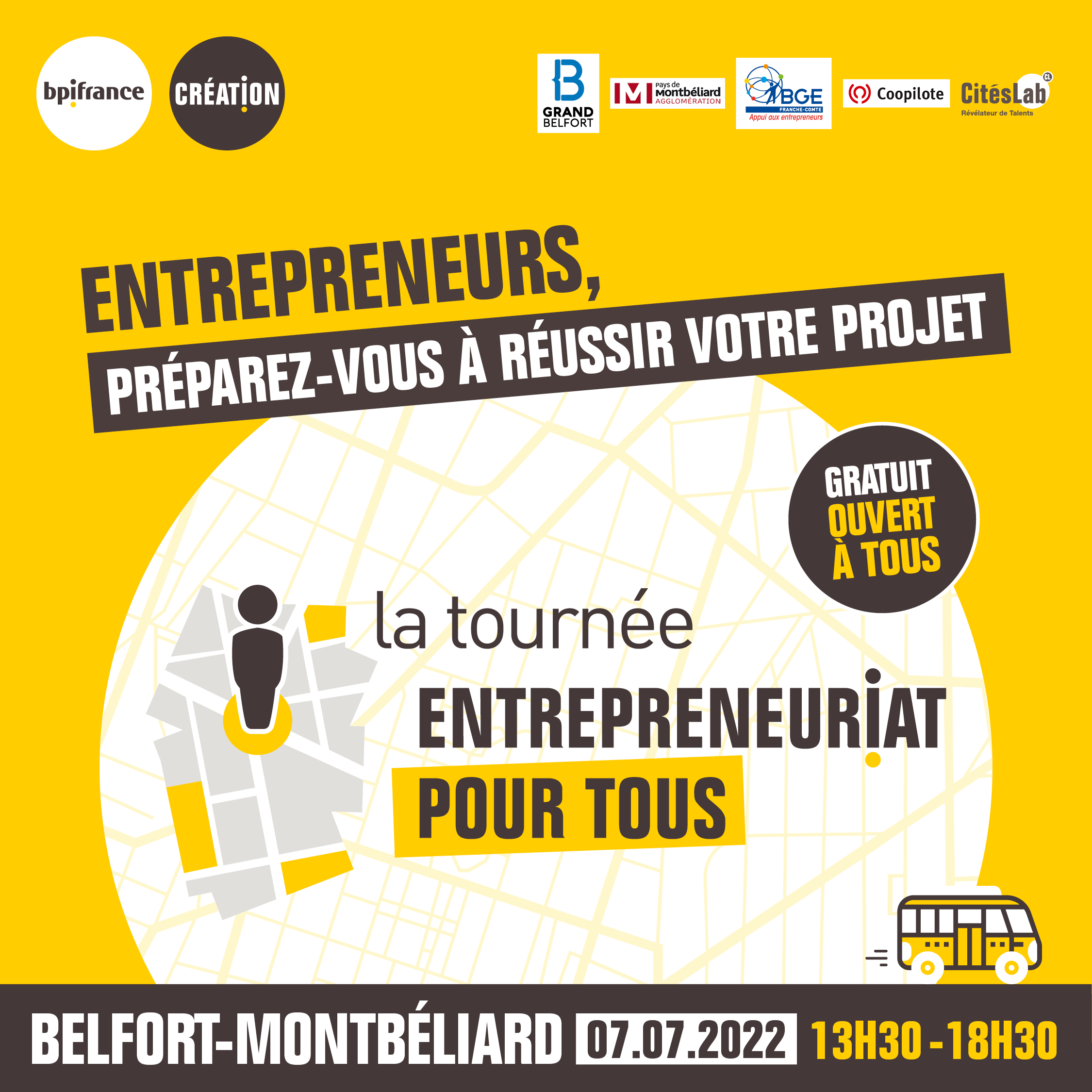 Belfort accueille la Tournée de l'entrepreneuriat pour tous